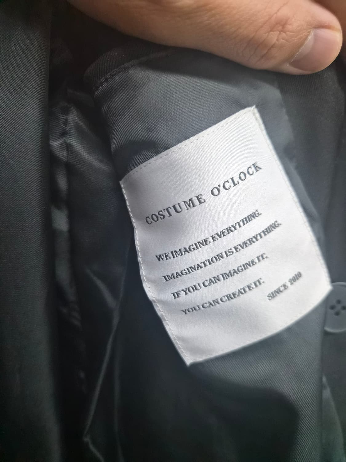 새제품 XL) 커스텀 어클락 더블버튼 코트 팝니다 상품이미지5