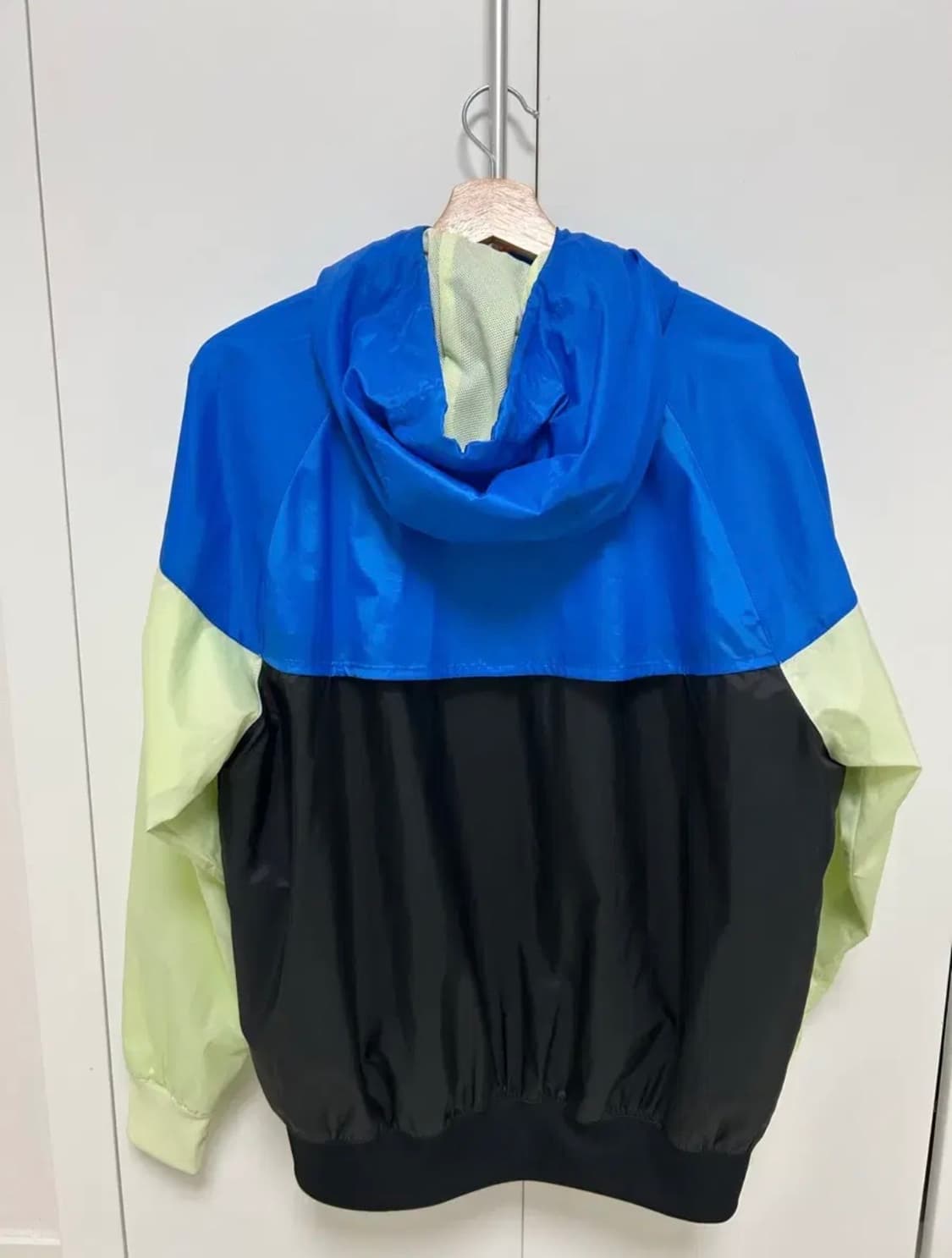 나이키 NSW 윈드러너 후드 자켓 블랙 블루 상품이미지2