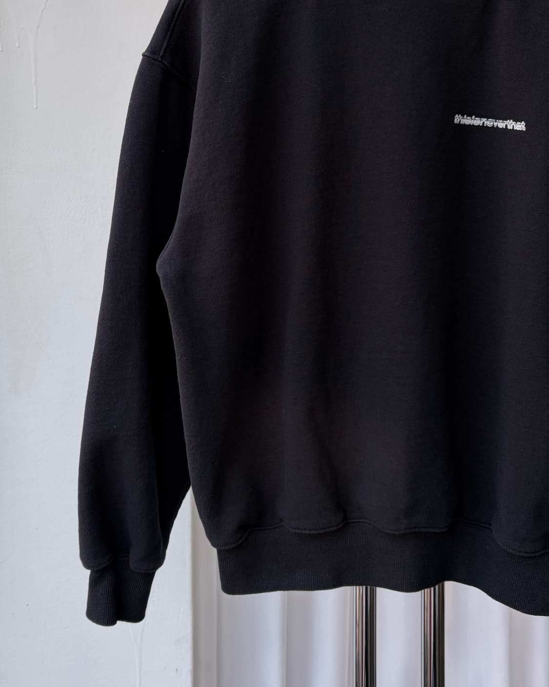 [S]디스이즈네버댓 스펠아웃 크루넥 기모 맨투맨 상품이미지5