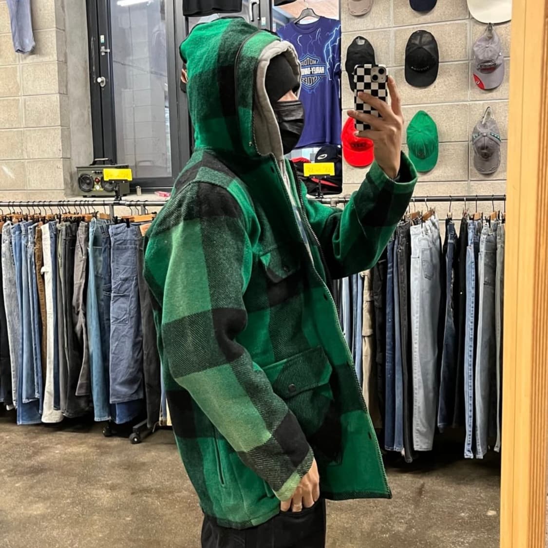 80s Johnson 매키노 울 자켓 (100-105) 상품이미지2