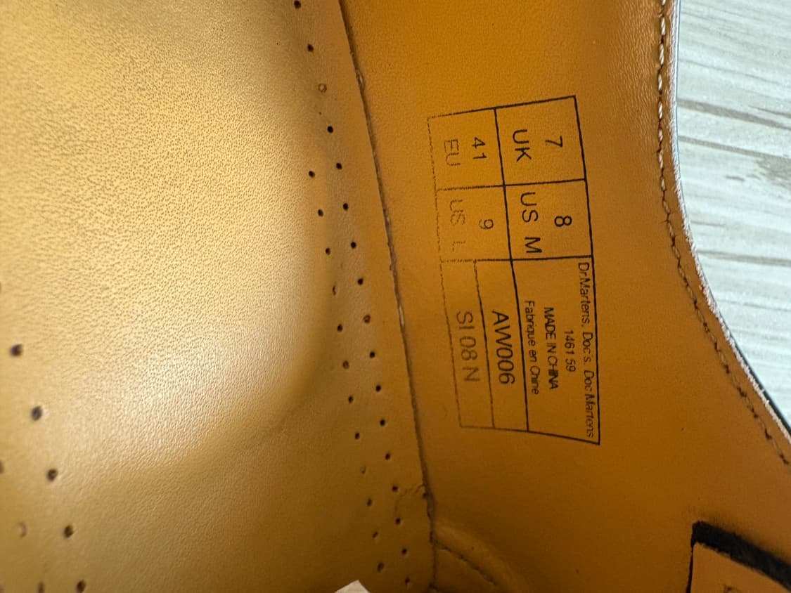 닥터마틴 1461 3홀 스무스 260 상품이미지7