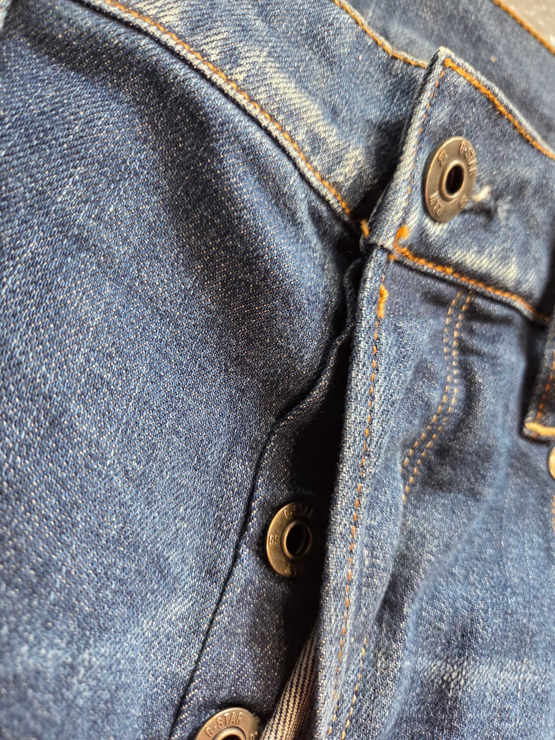 G-Star Raw 블루 데님 청바지(W31/L32) 상품이미지3