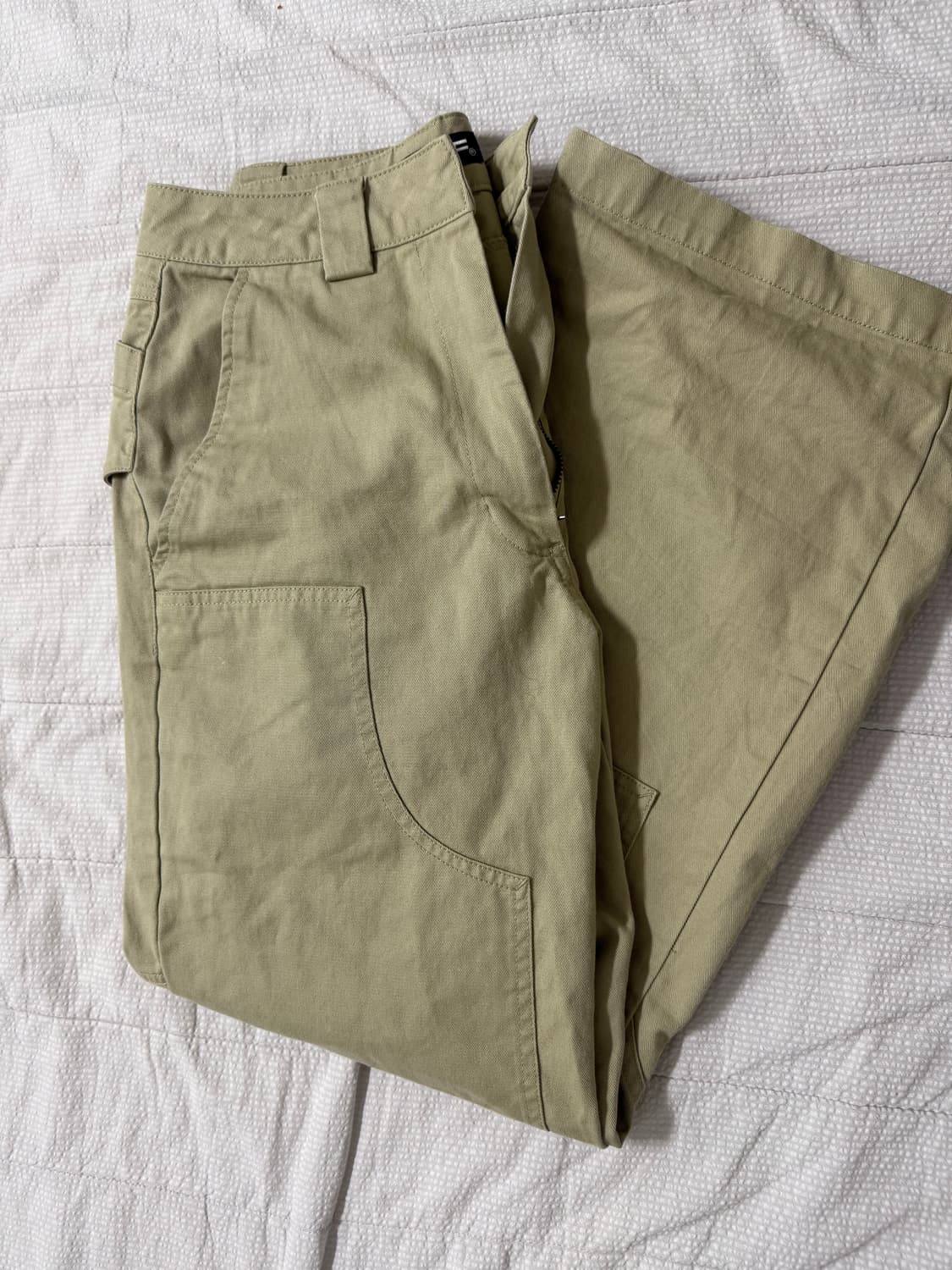 미스치프 APRON POCKET WORK PANTS-KHAKI BEIGE 상품이미지6