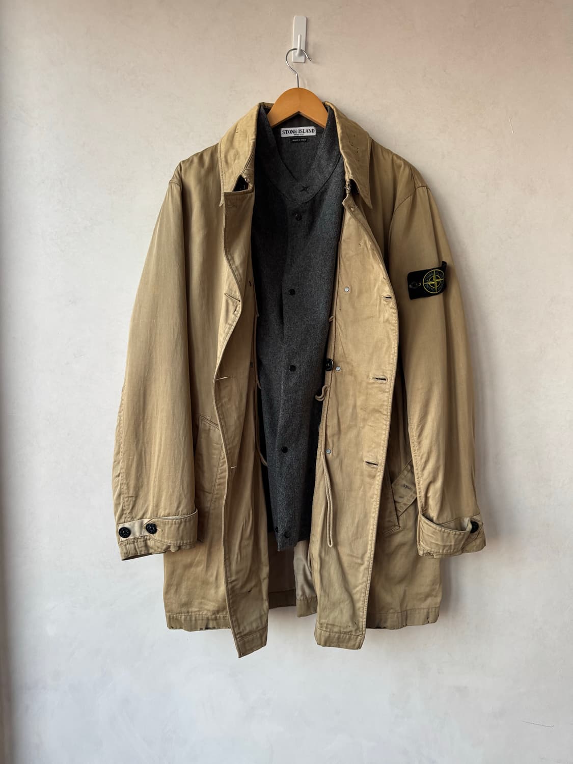 Fw05 스톤아이랜드 라소고마토 라이너코트 상품이미지9