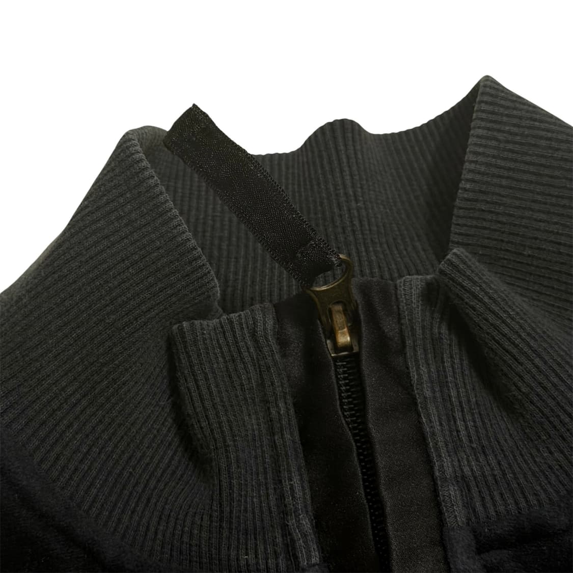 00s Liz Claiborne 벨루어 하이넥 집업 상품이미지4