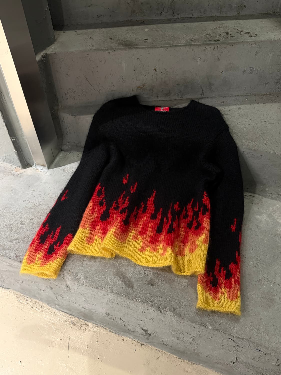 *Rare* CREAM SODA flame mohair knit 상품이미지1