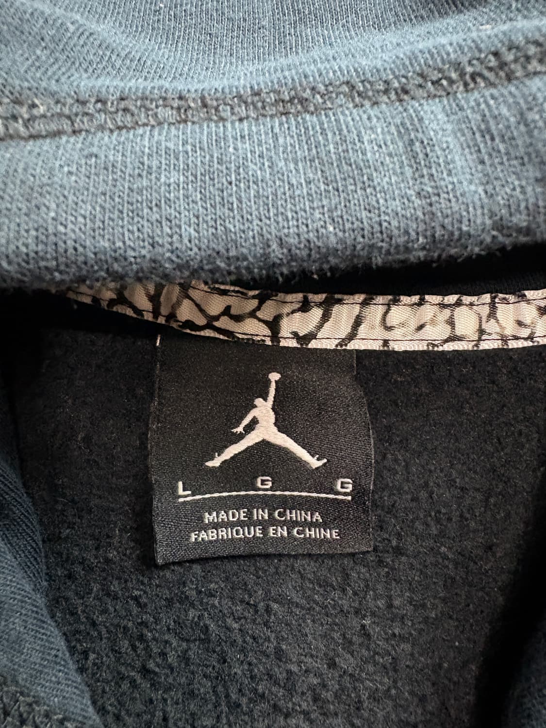 나이키 조던 점프맨 스웻 바시티 후드 자켓 4082 상품이미지4