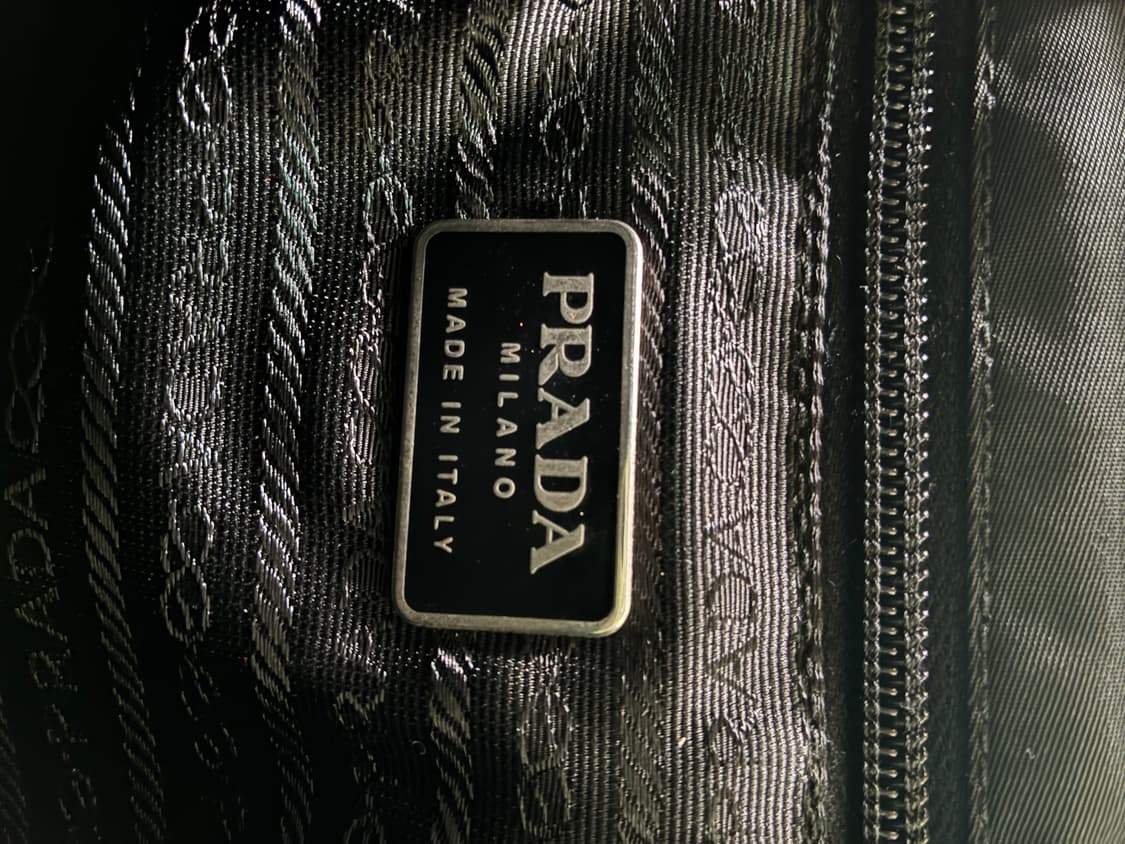 Prada 프라다 다크그린 나일론 테수토 미니 토트백 게런티 카드 포함 상품이미지6