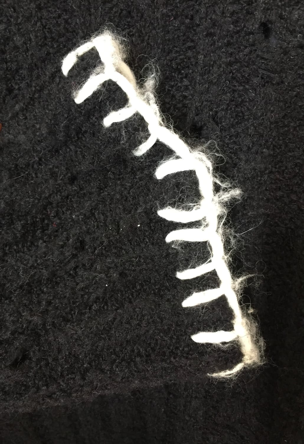 (W) 마뗑킴 투 웨이 니트 가디건 자켓 블랙 상품이미지5