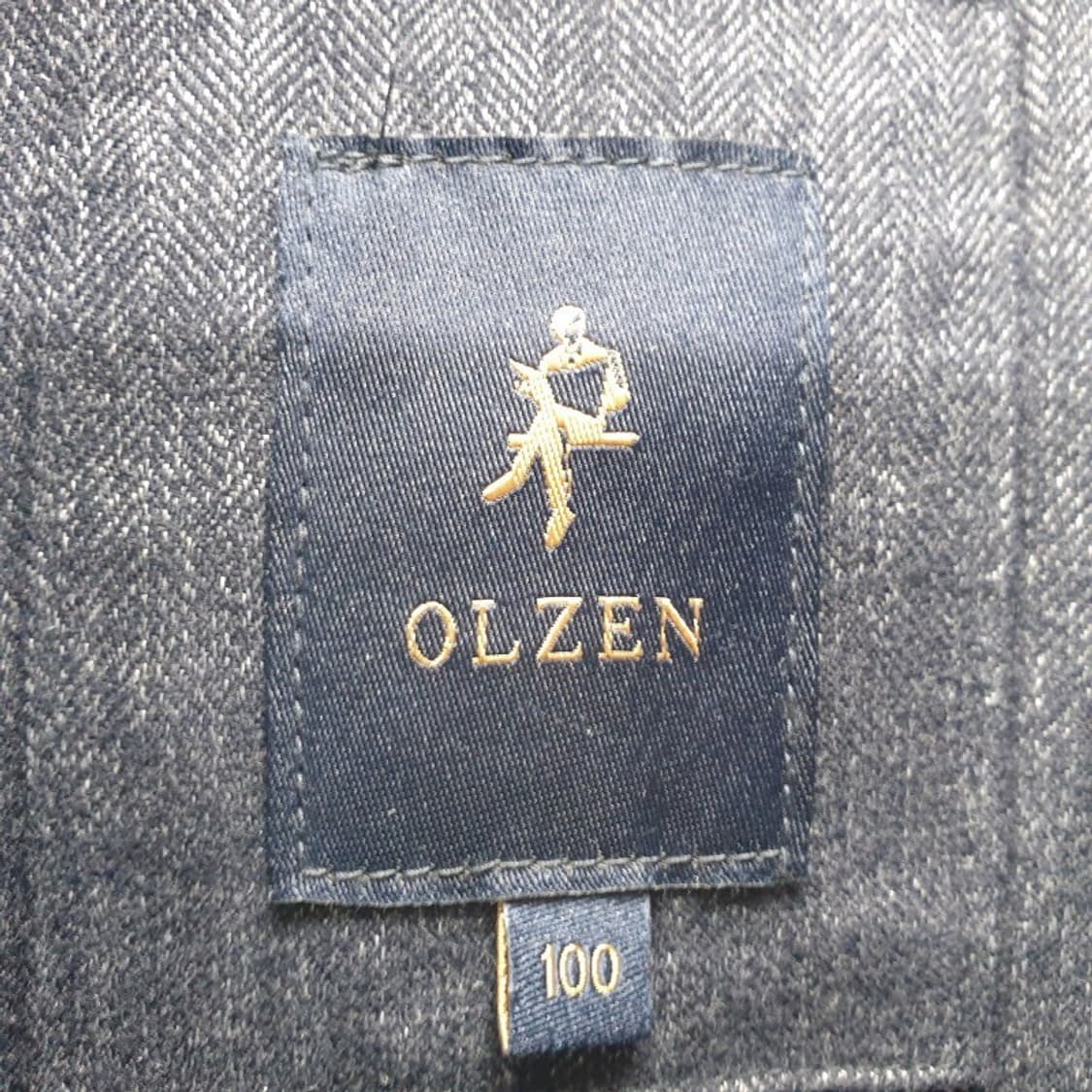 올젠 남성100 네이비 오리털 롱점퍼 M5910 상품이미지5