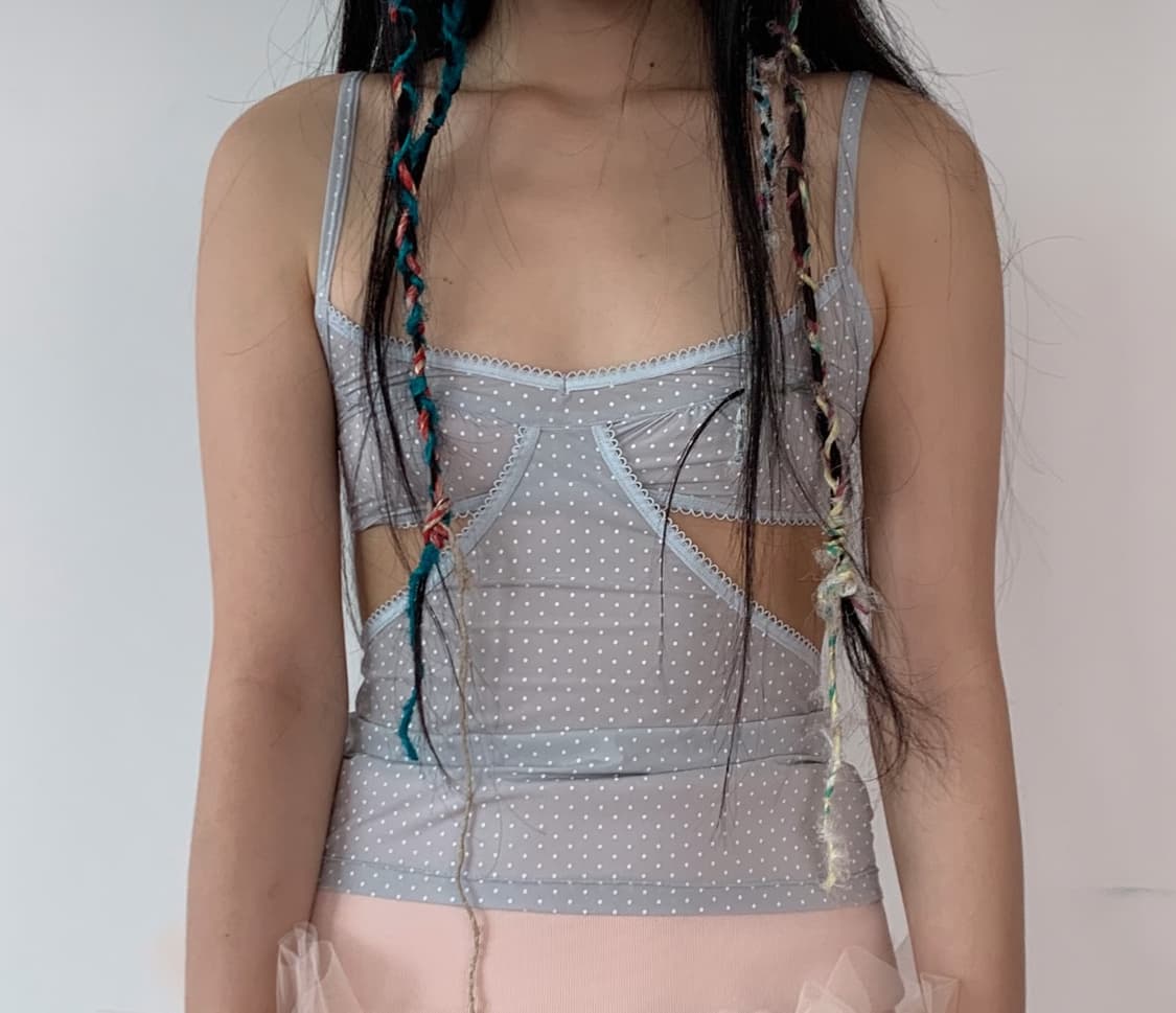 샵페어리 도트 슬리브 상품이미지1