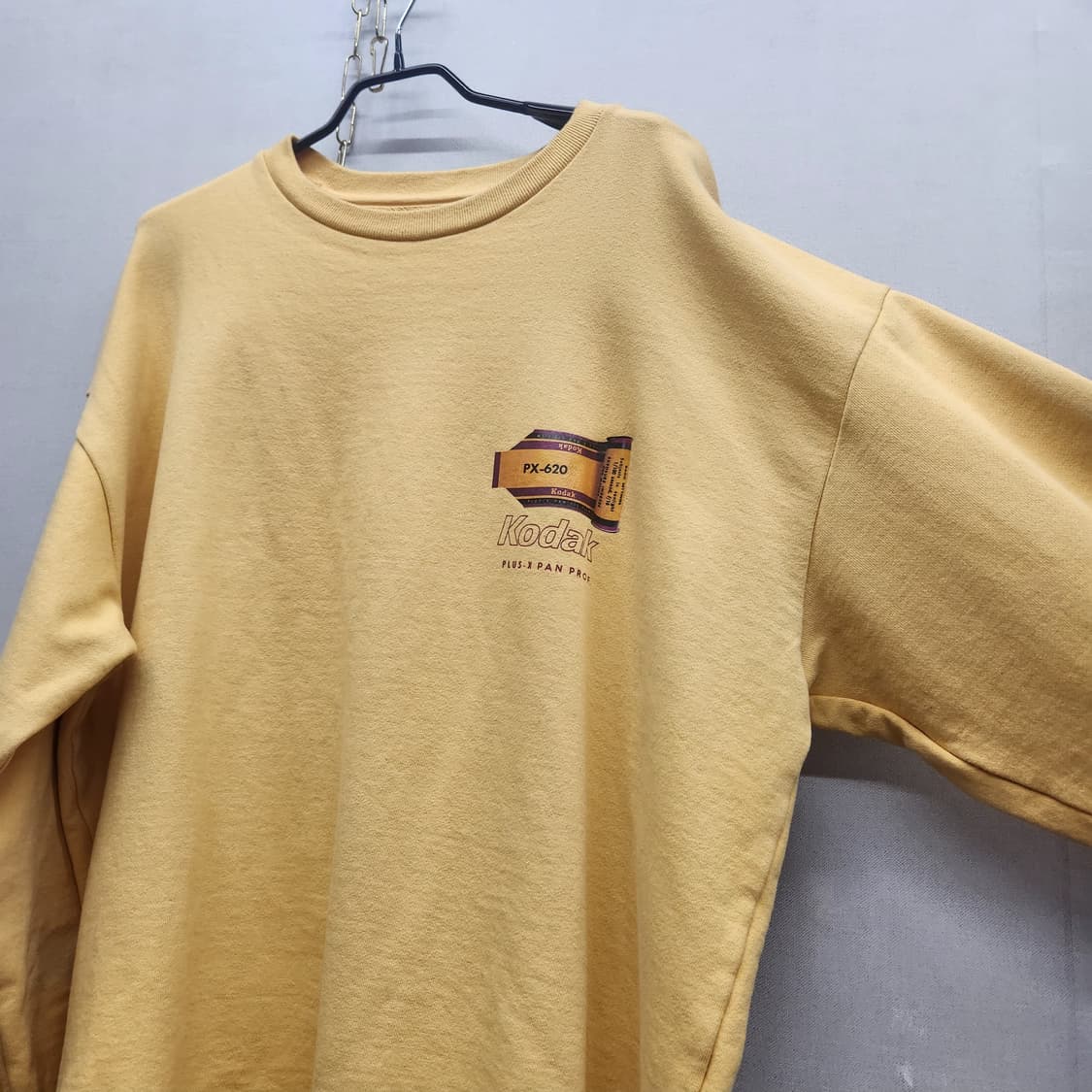 코닥 백 프린팅 오버핏 맨투맨 2XL 상품이미지2