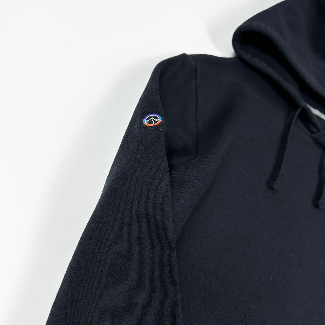 파타고니아 시그니처 로고 블랙 후드티 (M) 상품이미지4