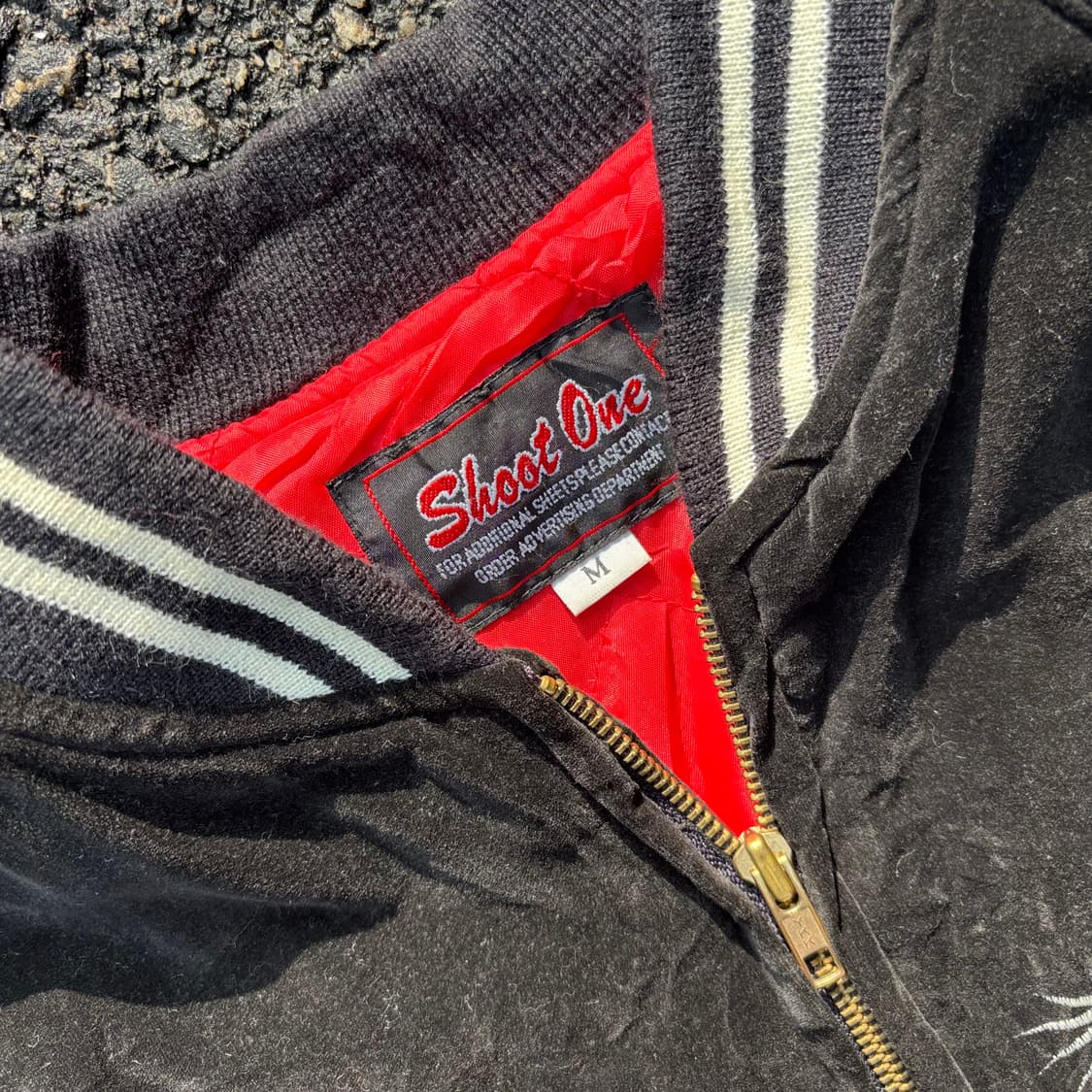 슛원 벨벳 스카잔 자켓 상품이미지3