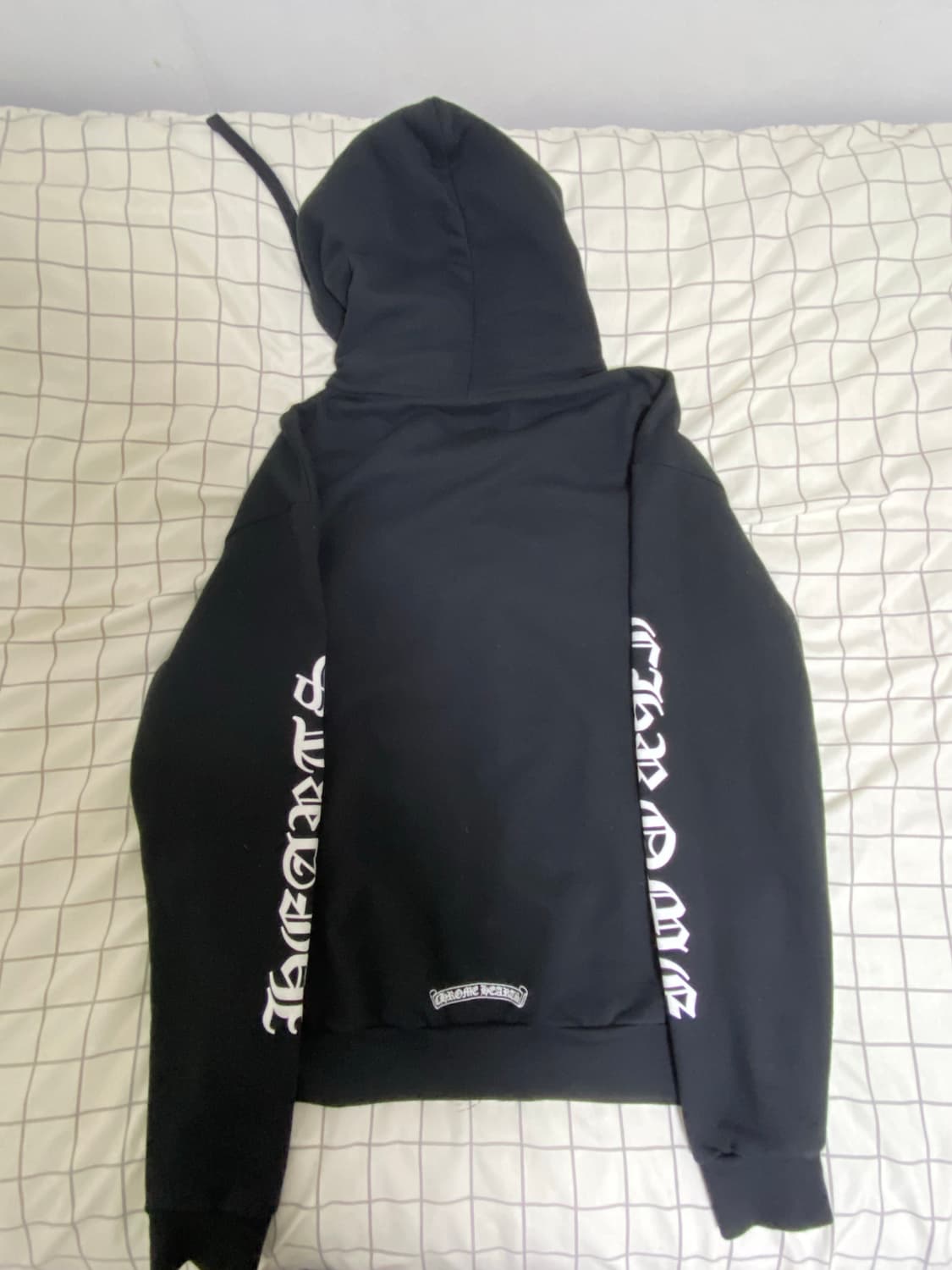 크롬하츠 버티컬 로고 후드집업 사이즈 s (인보이스 포함) 상품이미지2