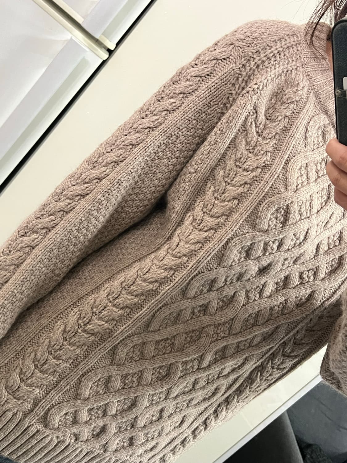 피셔맨 꽈배기 케이블 니트 상품이미지3