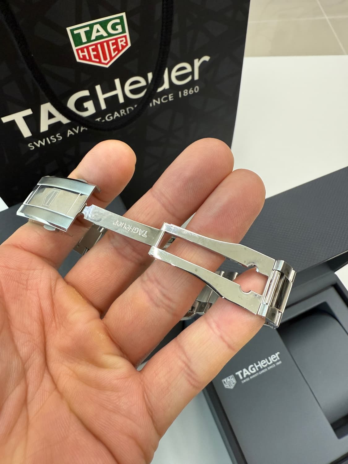 태그호이어 아쿠아레이서 200 오토매틱 청판 상품이미지5