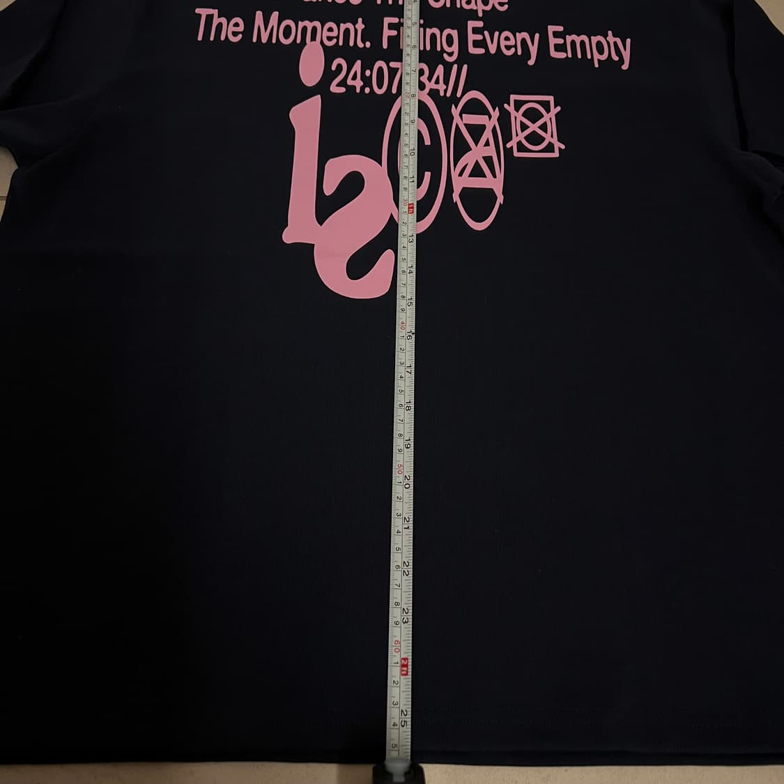 HWF.Edition 프린팅 티셔츠 네이비 (howful 하우풀 스튜디오 상품이미지8