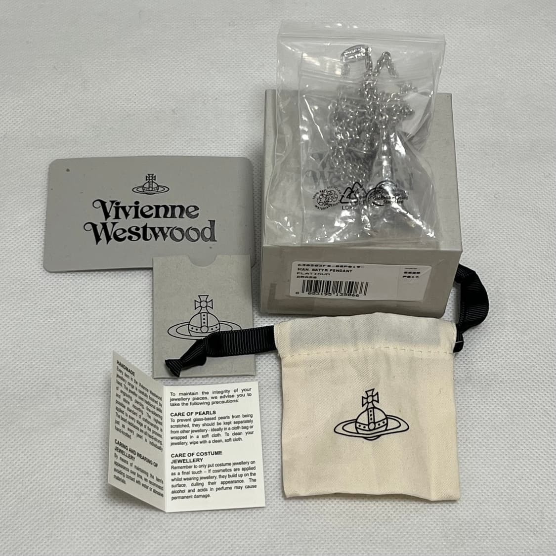 비비안웨스트우드 25fw 사티로스 목걸이/실버 상품이미지4