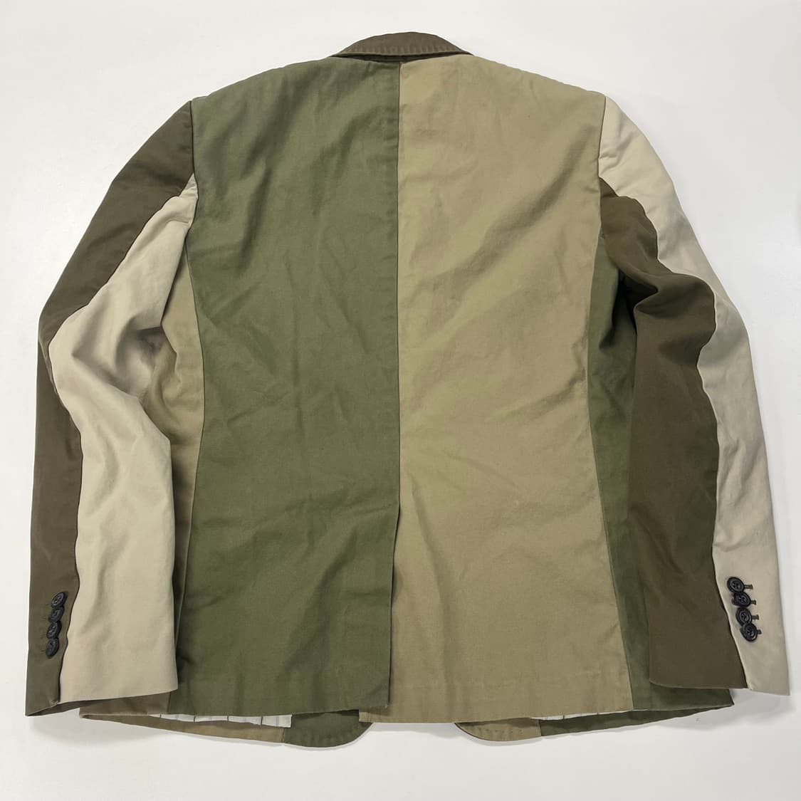 [50] LARDINI 닉우스터 x 라르디니 패치워크 테일러드 3B자켓 상품이미지4