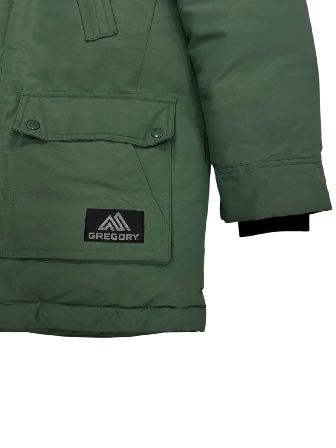 그레고리 덕다운 패딩 카키그린 (M) 상품이미지6