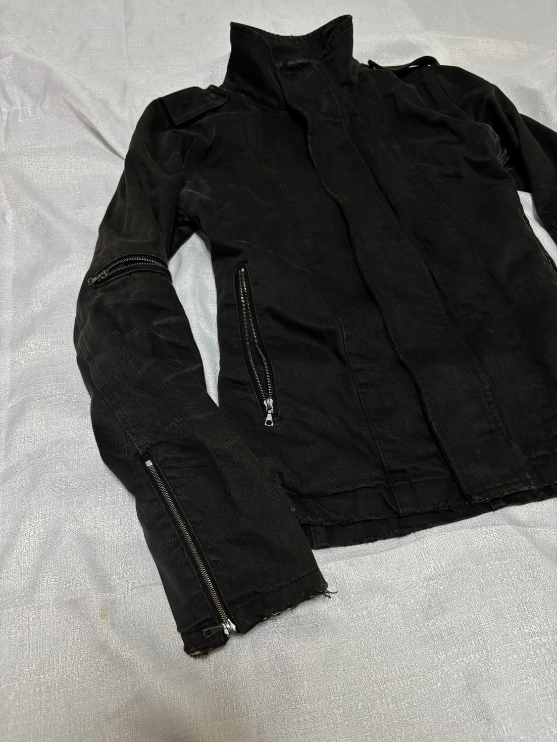 (릴스0)“Unknown” 00’s Design Side Zipper  상품이미지3