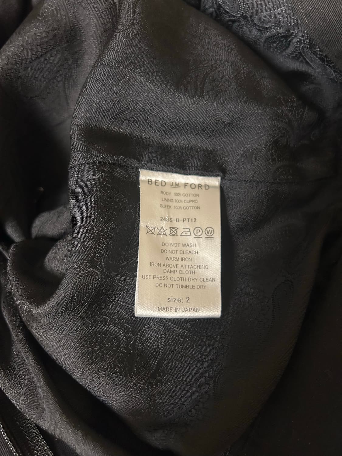 bed j.w. ford 오버랩 쇼츠 상품이미지6