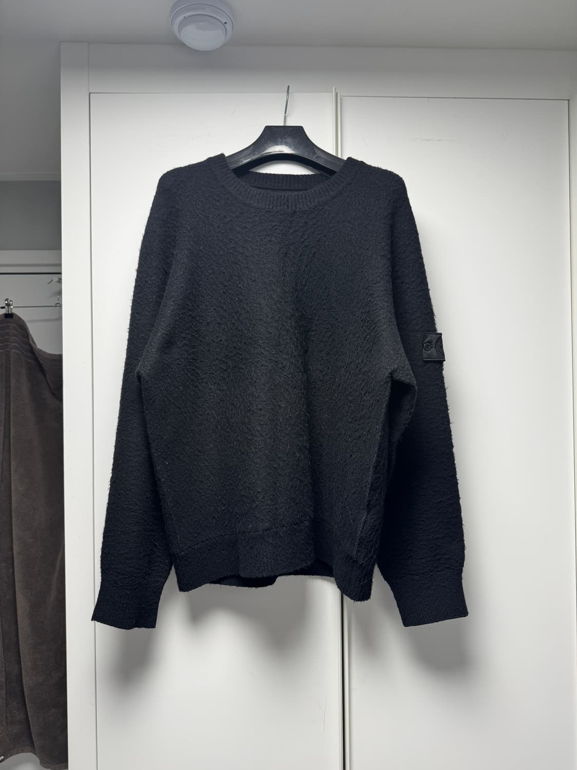 [2xl] 스톤아일랜드 쉐도우프로젝트 니트 블랙 (정품qr) 상품이미지2