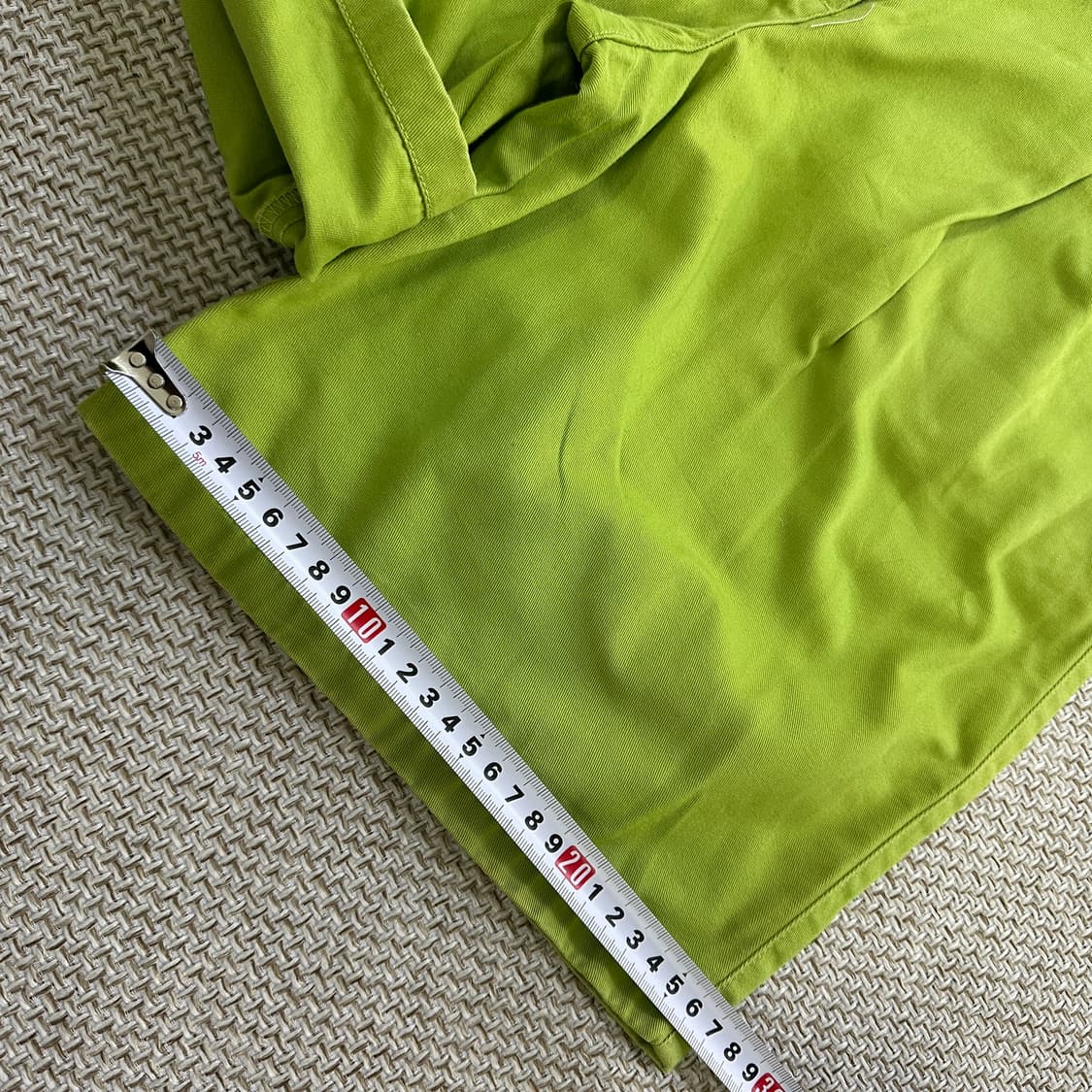 67-92 빈폴 그린 여성용 핀턱 반바지 0409D 상품이미지7