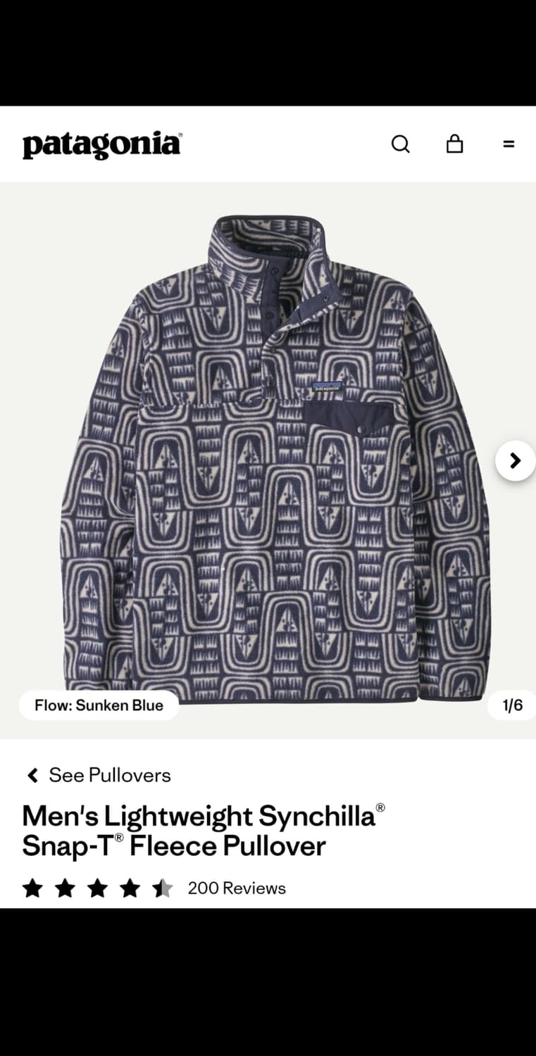 파타고니아 신칠라 XL (미국 현지 제품) 상품이미지1