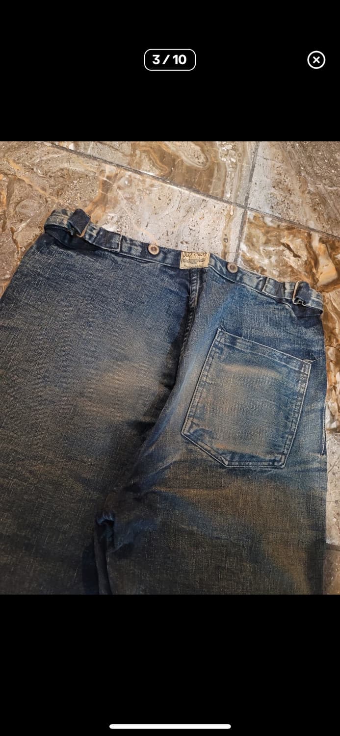 웨어하우스 덕디거 신치백데님팬츠 상품이미지3