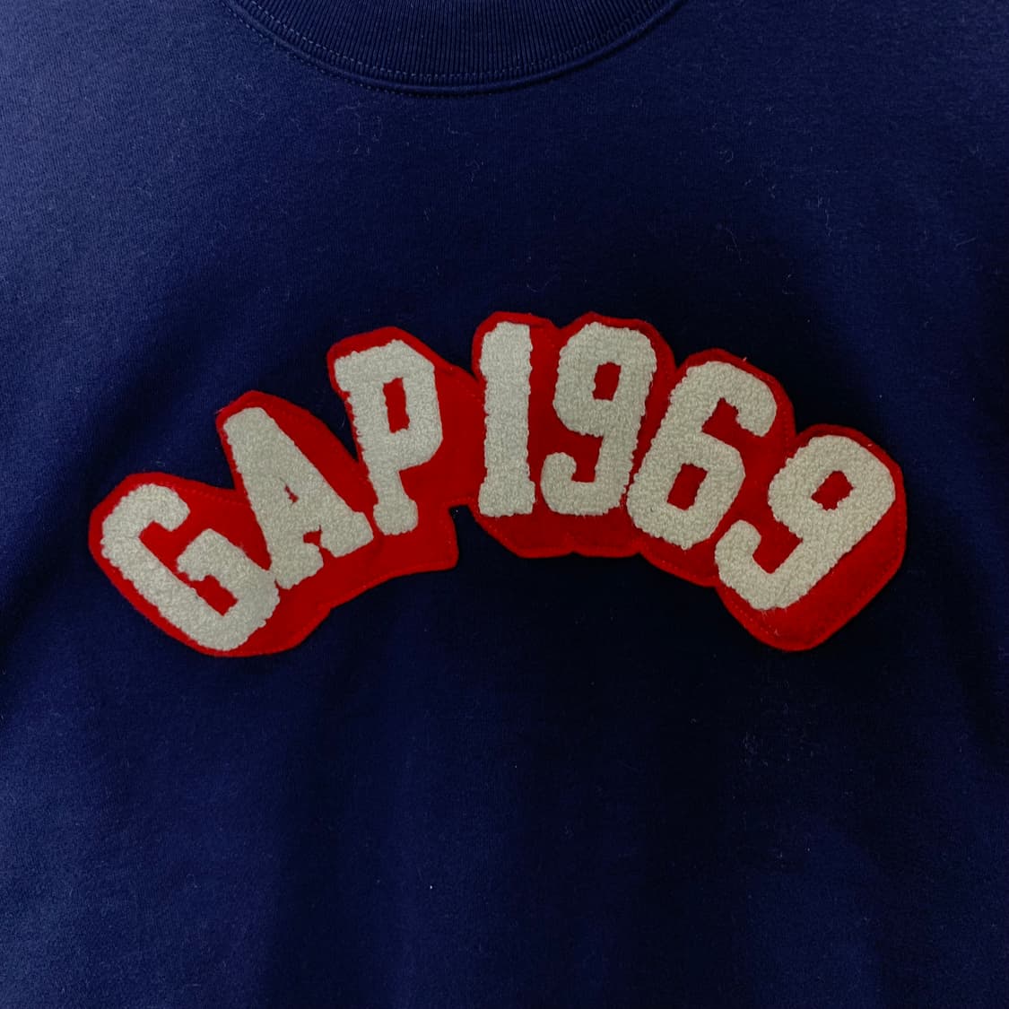 Gap 갭 덤블로고 네이비 맨투맨  상품이미지3