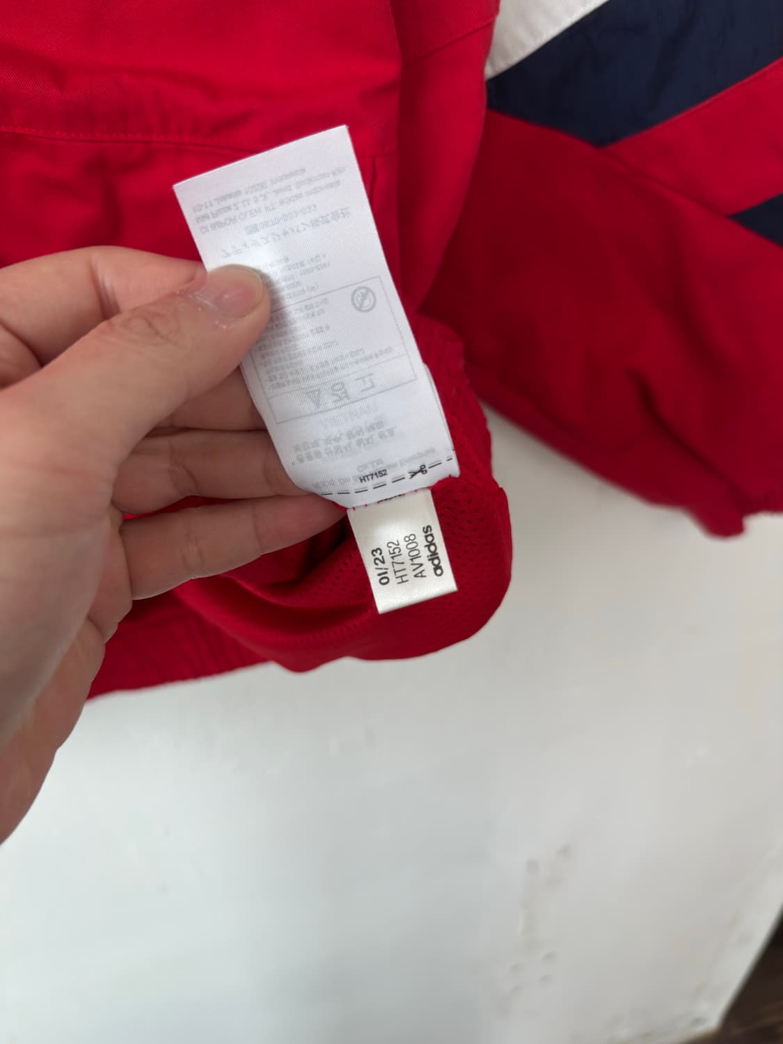 아디다스 아스날 웝업 아노락 상품이미지6