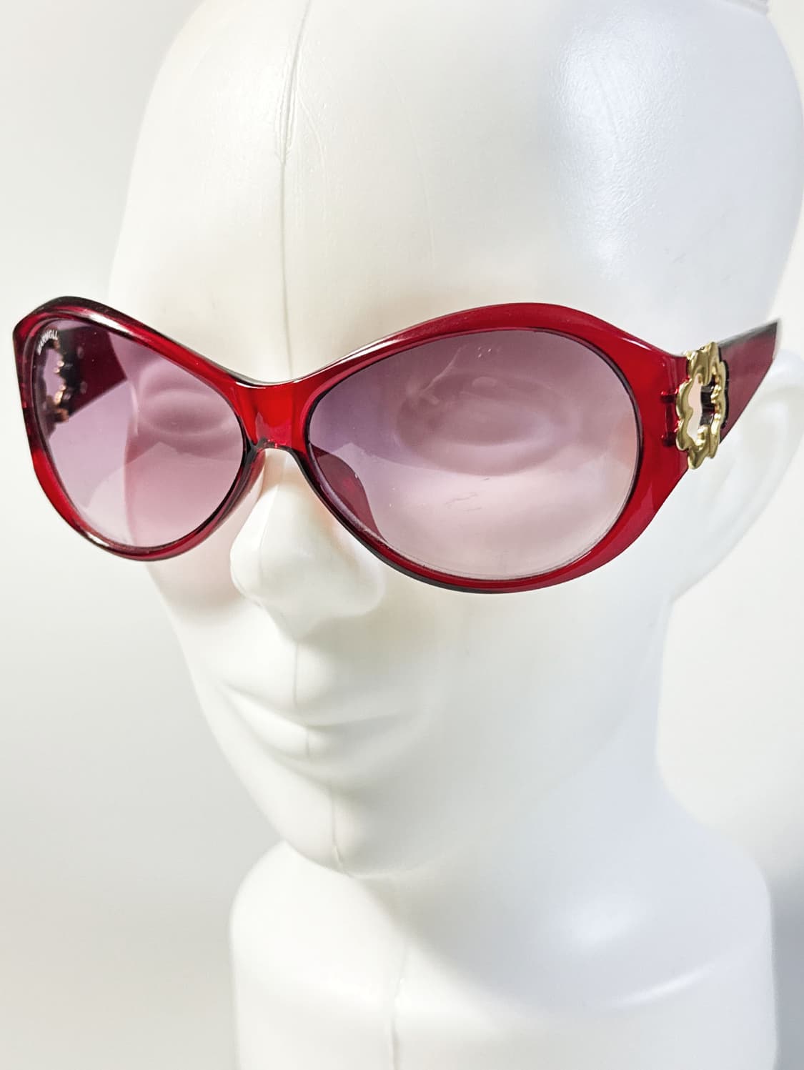 90s MARMOLL 볼드 오벌 프레임 틴트 빈티지 선글라스 상품이미지8