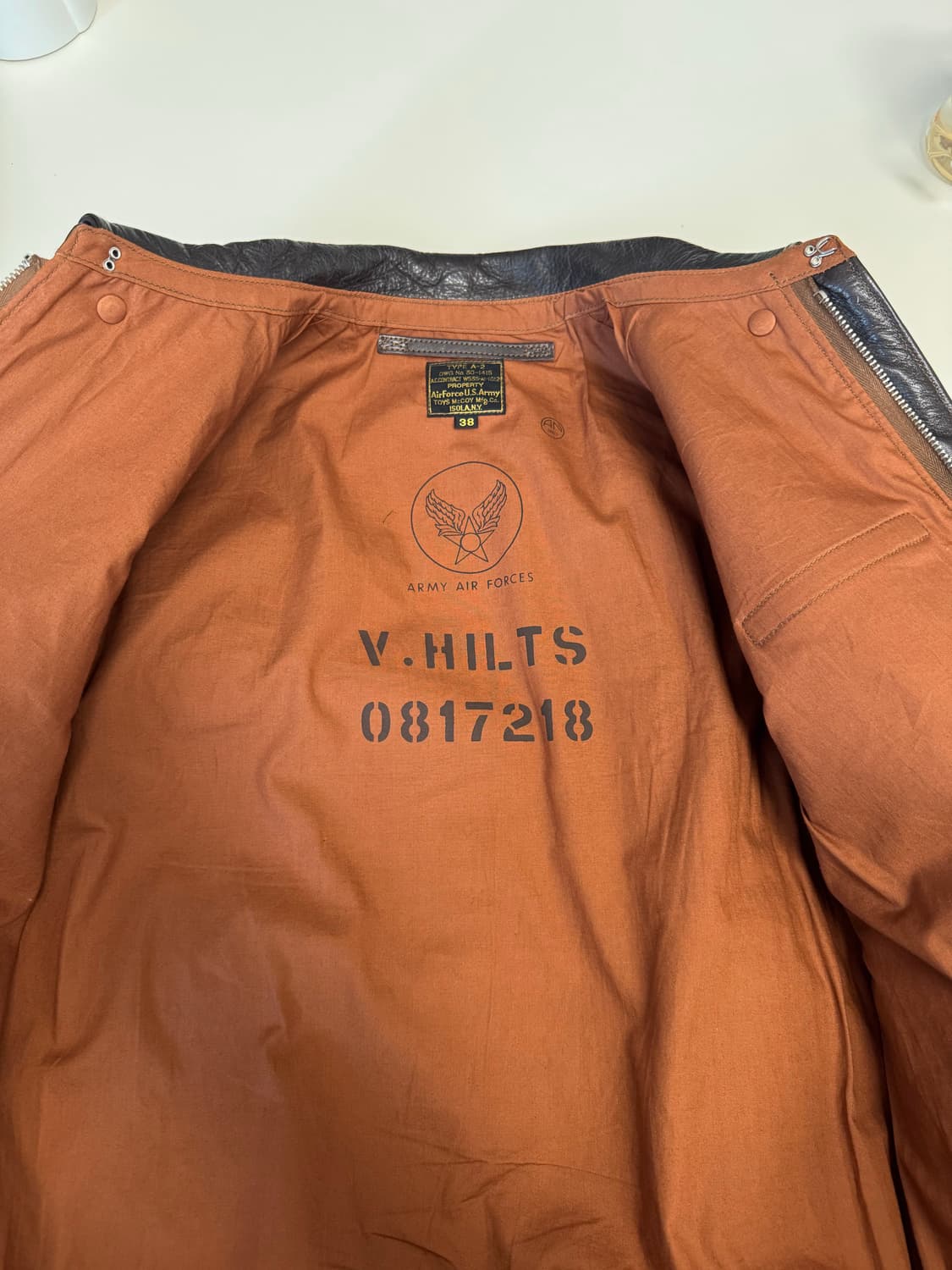 토이즈맥코이 A-2 V.HILTS 대탈주 스티브맥퀸 자켓 [38] 상품이미지3