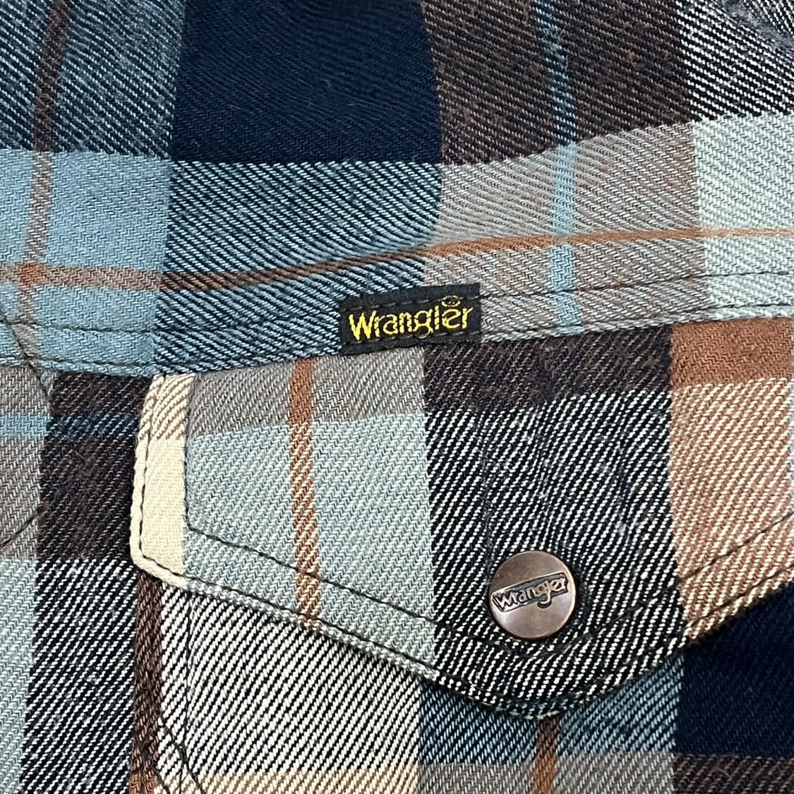 랭글러 셰르파 체크자켓 s08420 상품이미지6