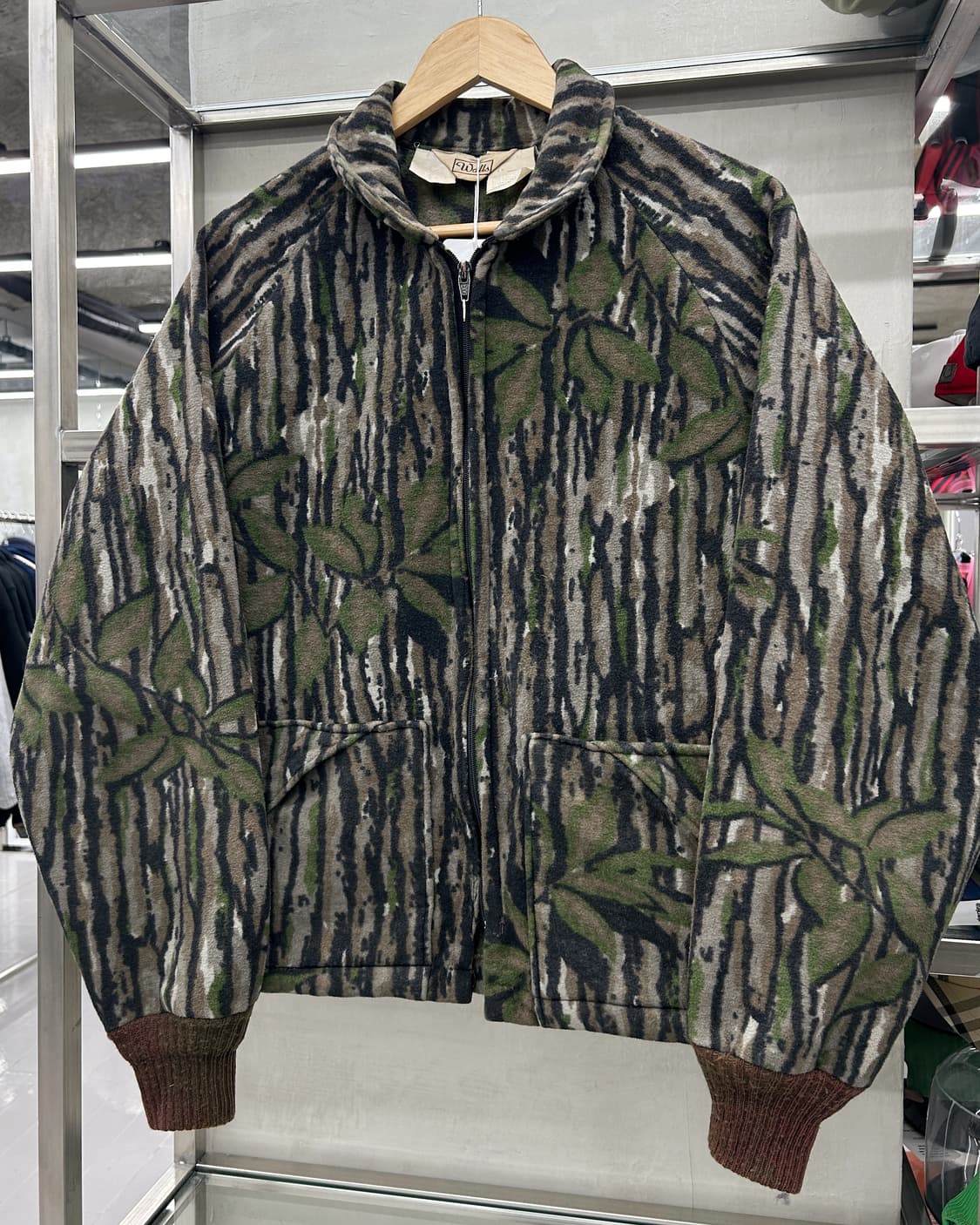 Walls USA 90s 리얼트리 플리스 후리스 헤링턴 자켓 상품이미지2