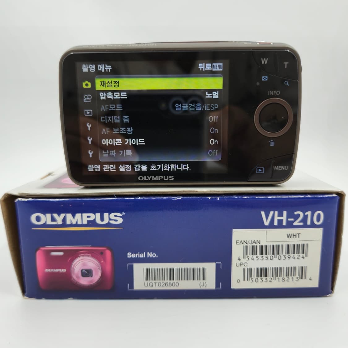 [미사용] 올림푸스 OLYMPUS VH-210 빈티지 디지털 카메라 상품이미지5