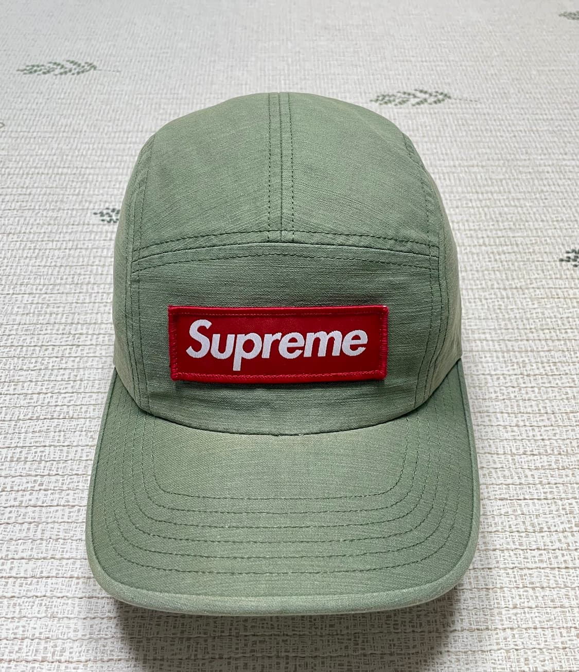20fw 슈프림 밀리터리 캠프캡 올리브 상품이미지1