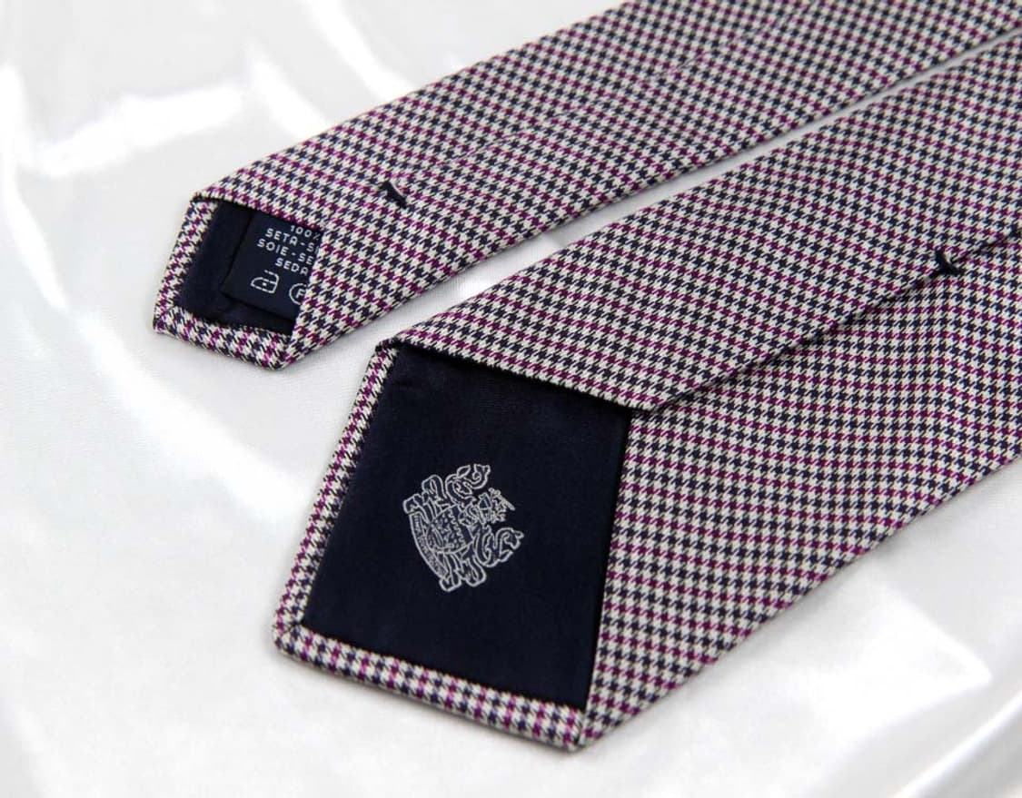 아쿠아스큐텀 8.9cm A등급 오리지날 남자 명품 넥타이 상품이미지4