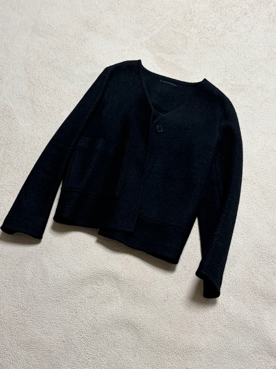 COS 블랙 모 자켓 EUR 34 상품이미지1