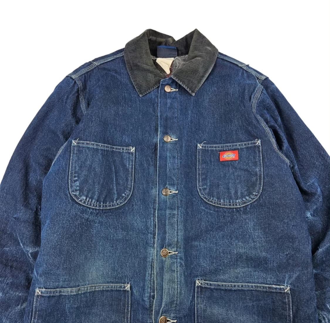 디키즈 에이징 데님 셔츠 초어자켓 코듀로이 카라  상품이미지6