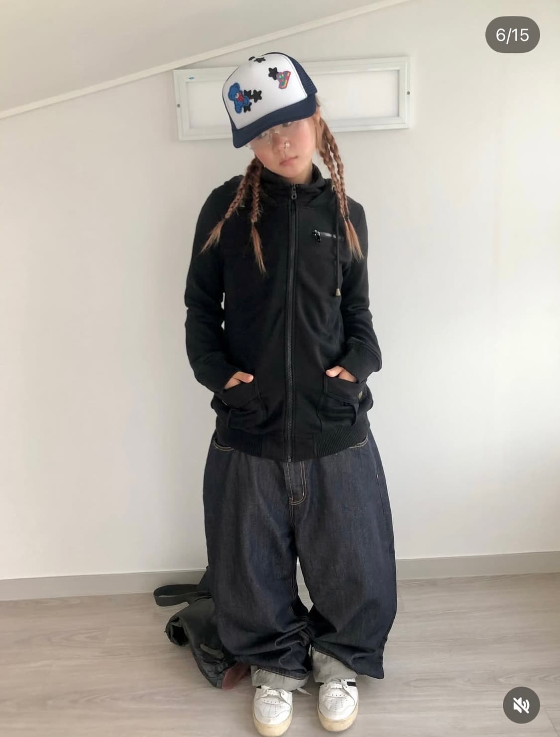 차일드매거진 코디 세트 팝니당 빈티지 꼼데 큐빈티지 파우닝 미라이클립 상품이미지3