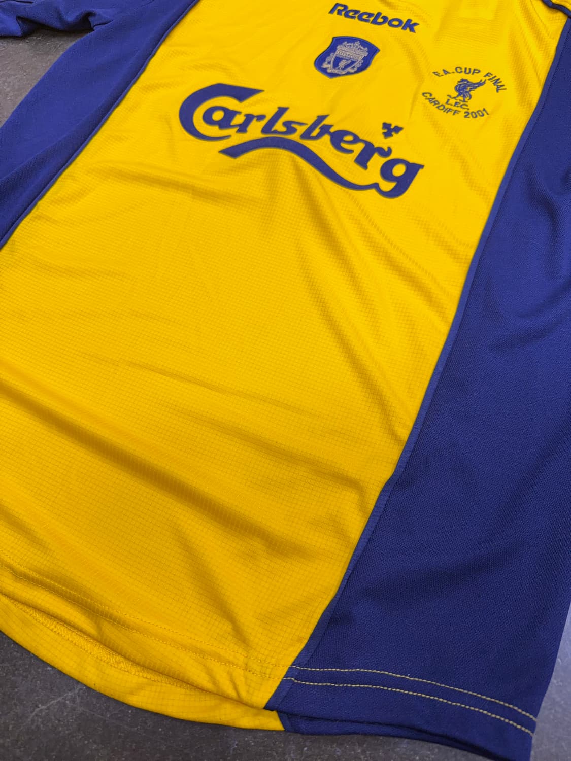 리복 리버풀 01 FA컵 파이널 어웨이 유니폼 져지 L 상품이미지5