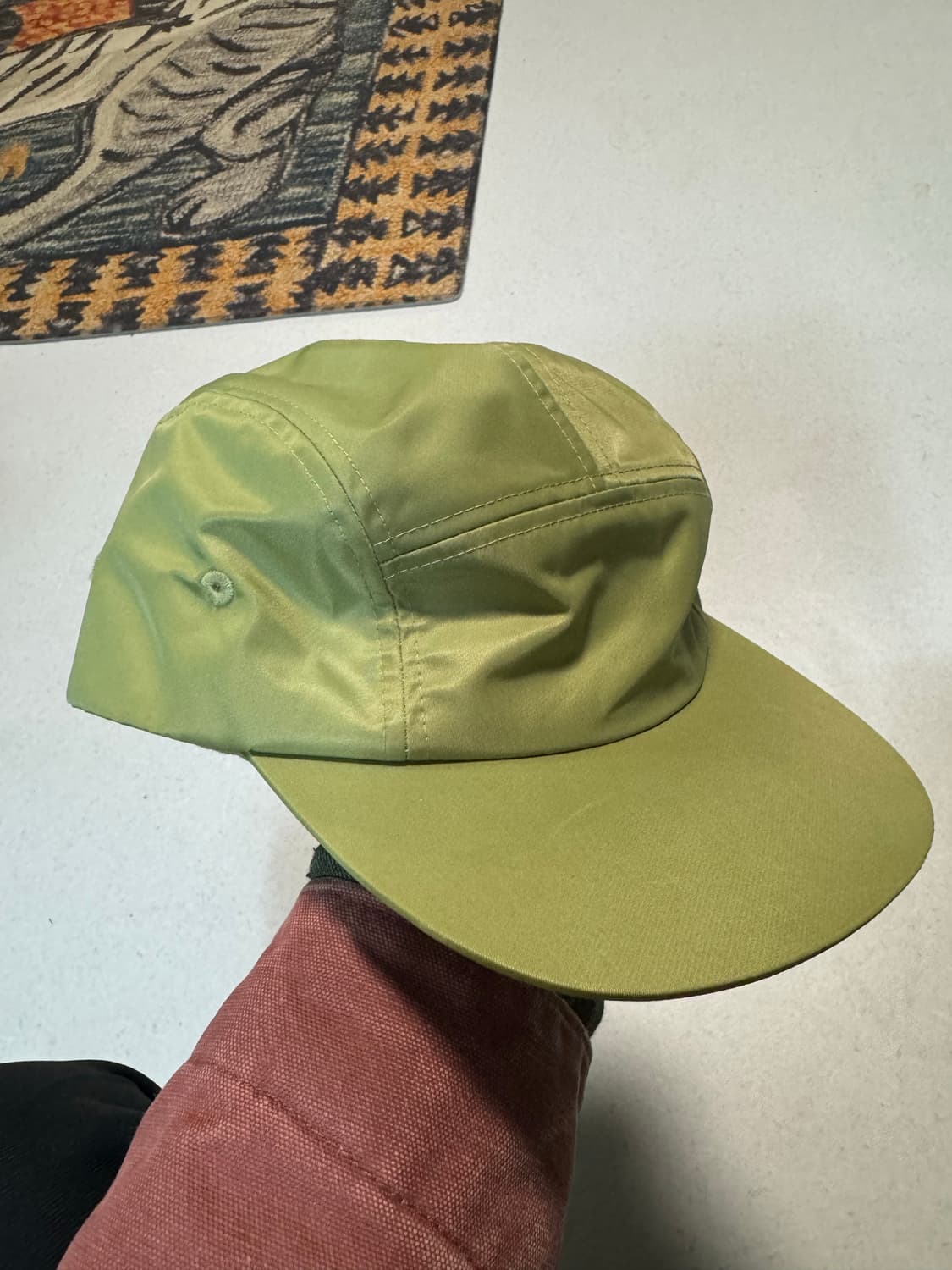 Cos 나일론 쉘 플레인 캠프캡 그린 모자 볼캡 스냅백 트러커캡 상품이미지2