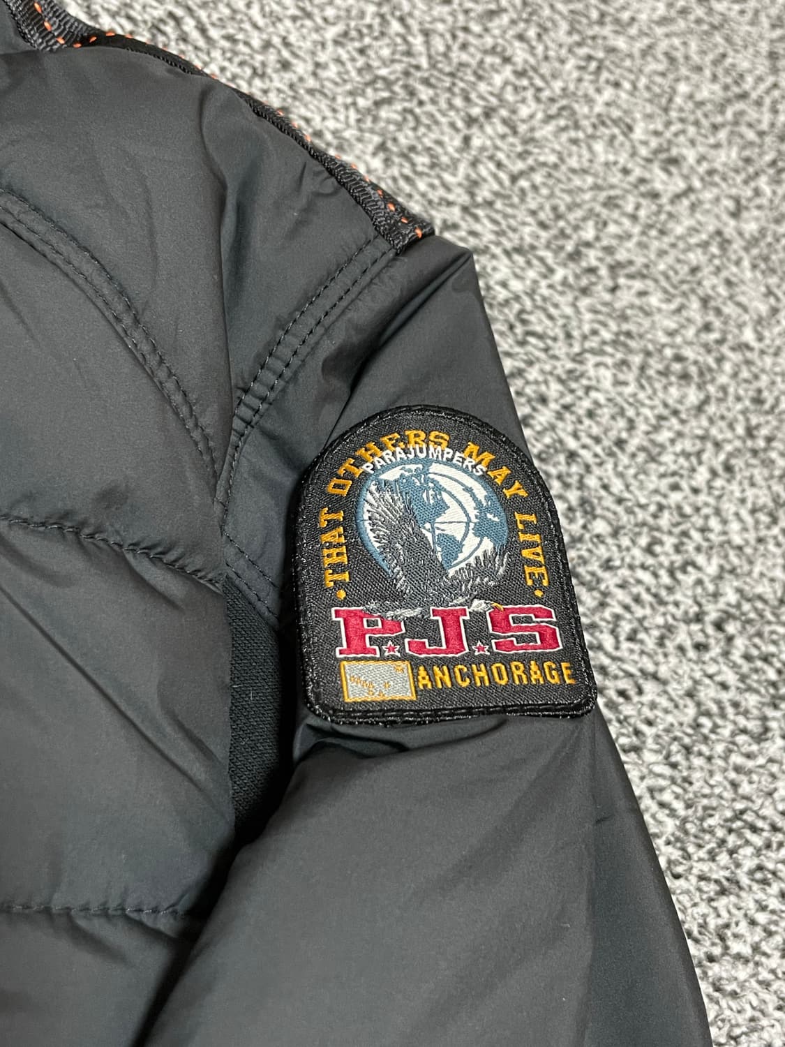 22fw 파라점퍼스 후드 경량패딩 블랙 [XXL] 상품이미지4