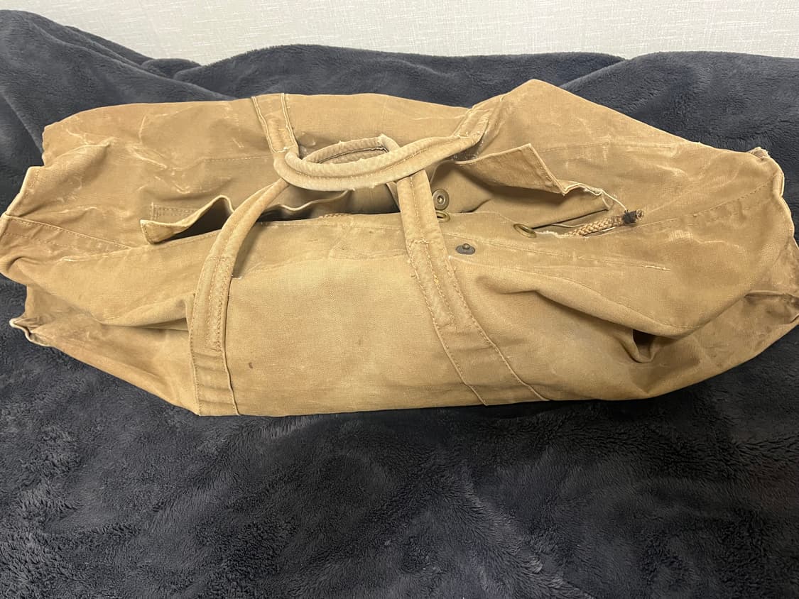 1940s ww2 canvas bag 상품이미지1