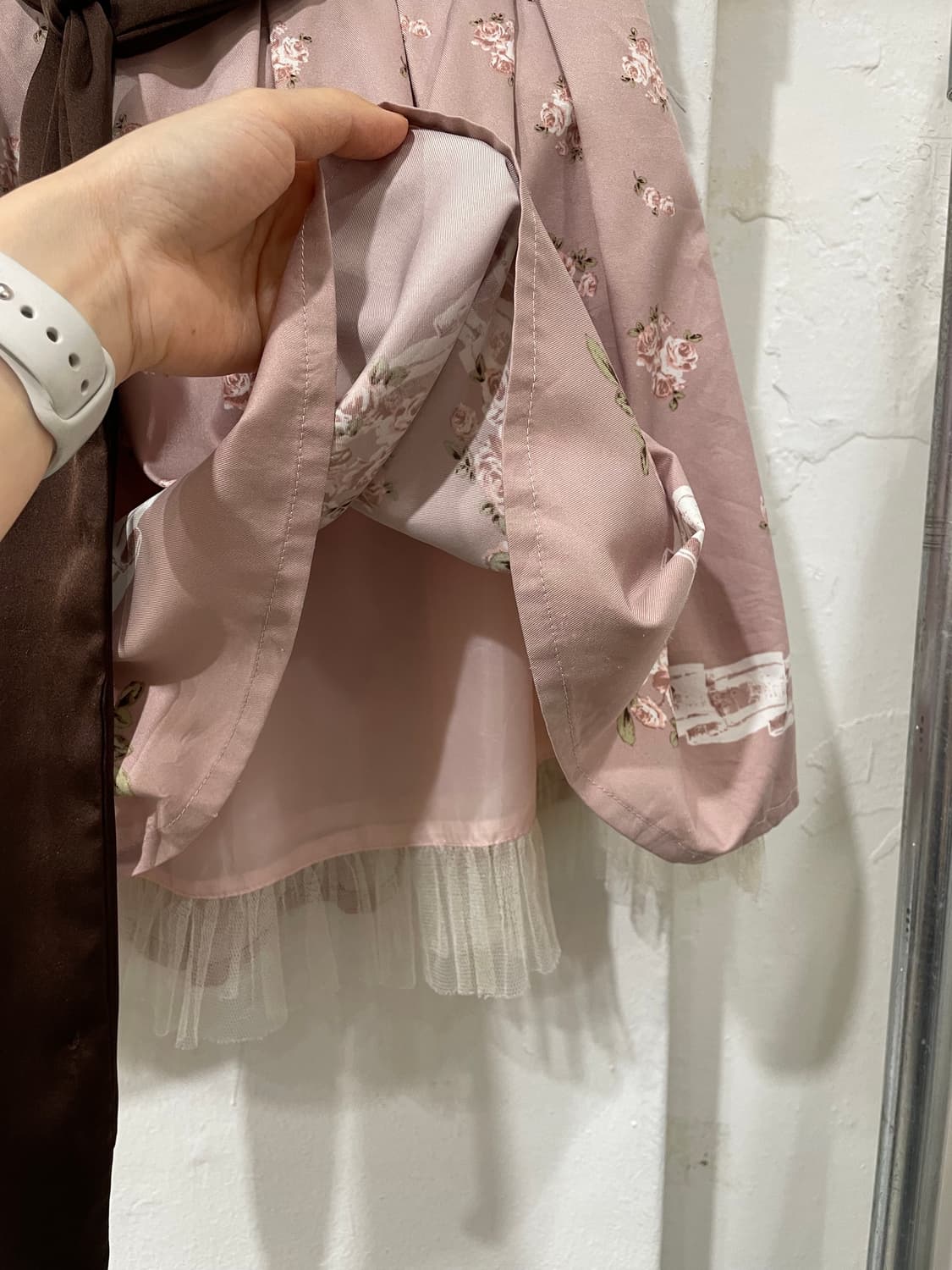 Ank rouge flower mini skirt 상품이미지7
