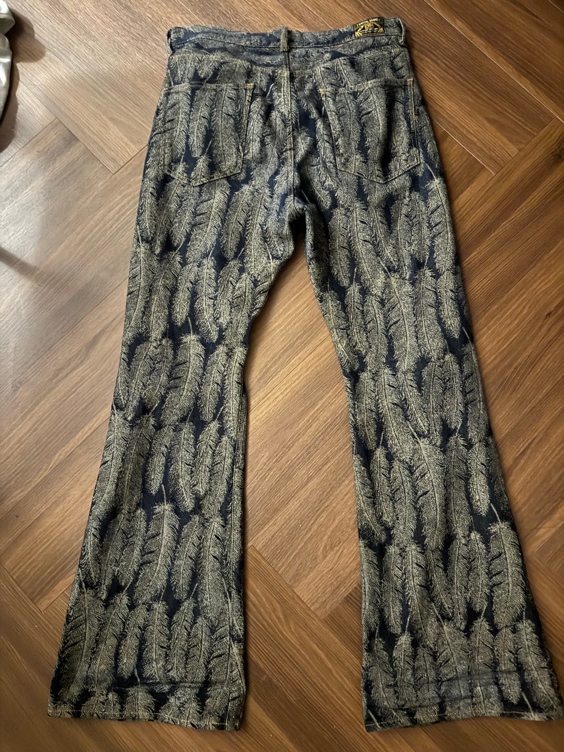 캐피탈 페더 12온즈 맥파이 데님 오카벨보 다크 인디고 34 상품이미지3