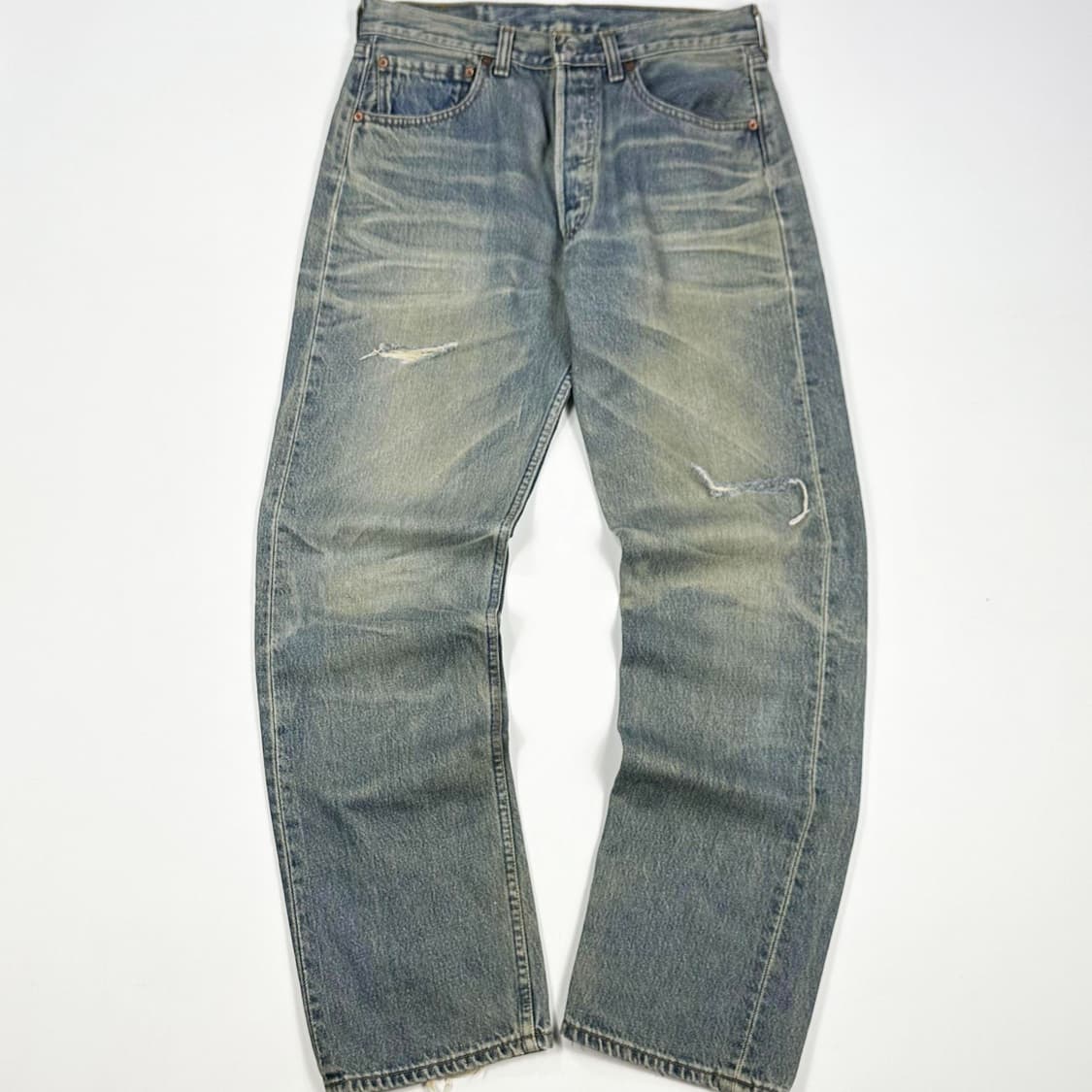 리바이스 501 오리지널 90s 워싱 데님팬츠 (31인치) 상품이미지3